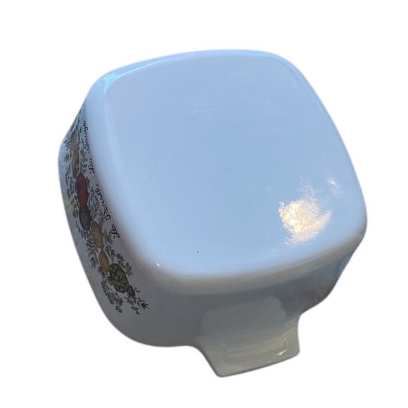 Corningware Le Persil La Sauge Spice of Life Bake Dish W/ Pyrex Lid - Picture 8 of 11